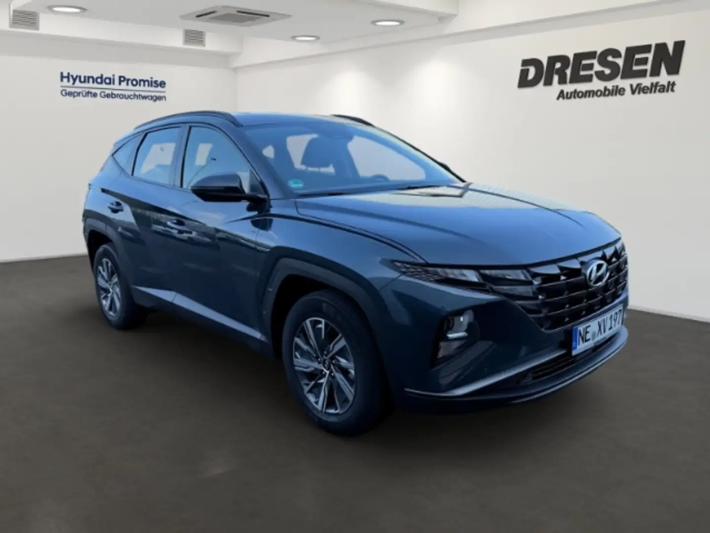 Hyundai TUCSON Select Hybrid 1.6 T-GDi Navi digitales Cockpit App Blu/Azzurro - 2