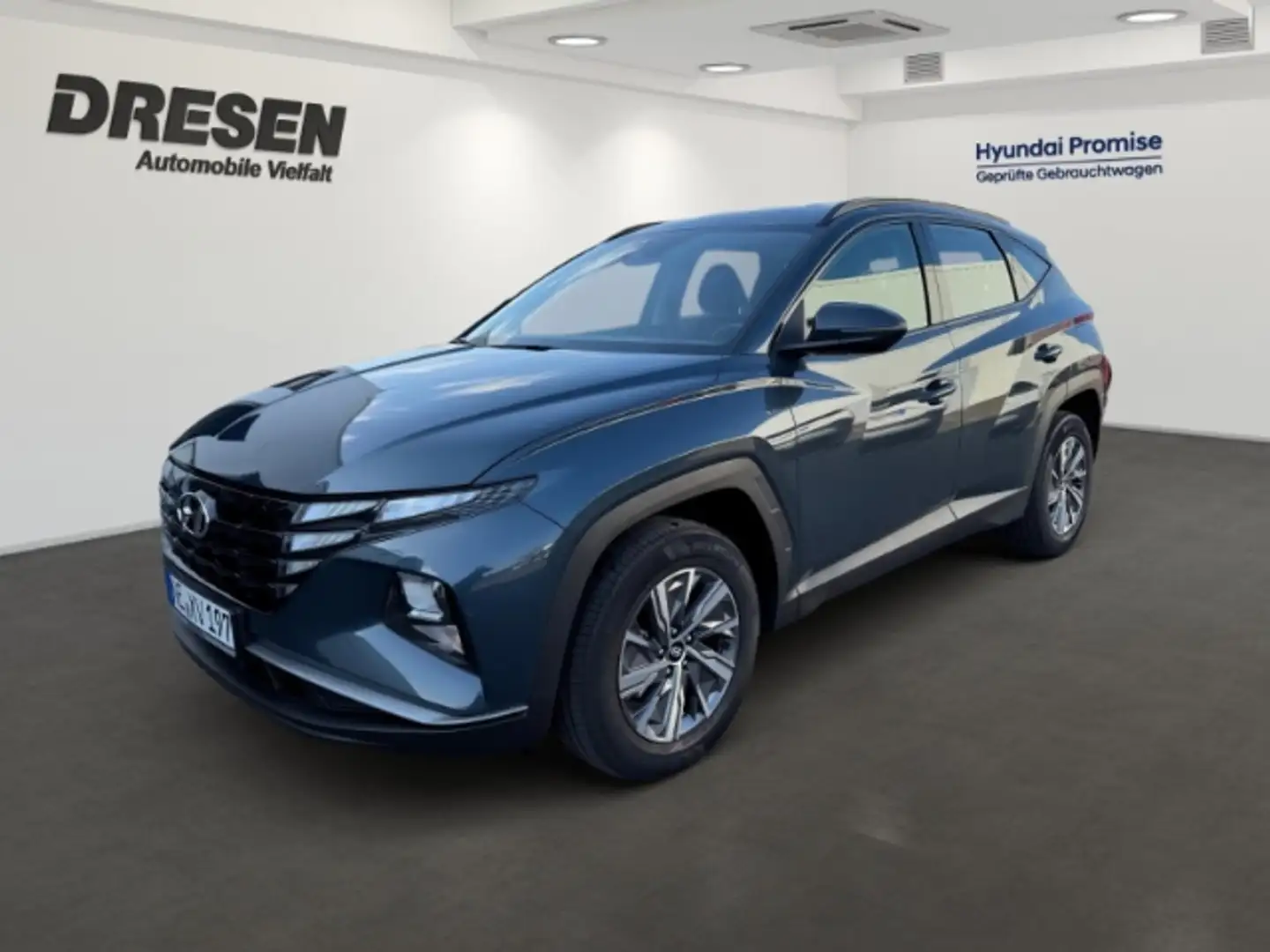 Hyundai TUCSON Select Hybrid 1.6 T-GDi Navi digitales Cockpit App Blu/Azzurro - 1