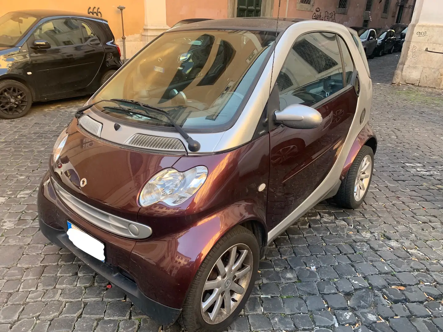 smart forTwo Fortwo 0.8 cdi Smart KM ORIGINALI Rosso - 1
