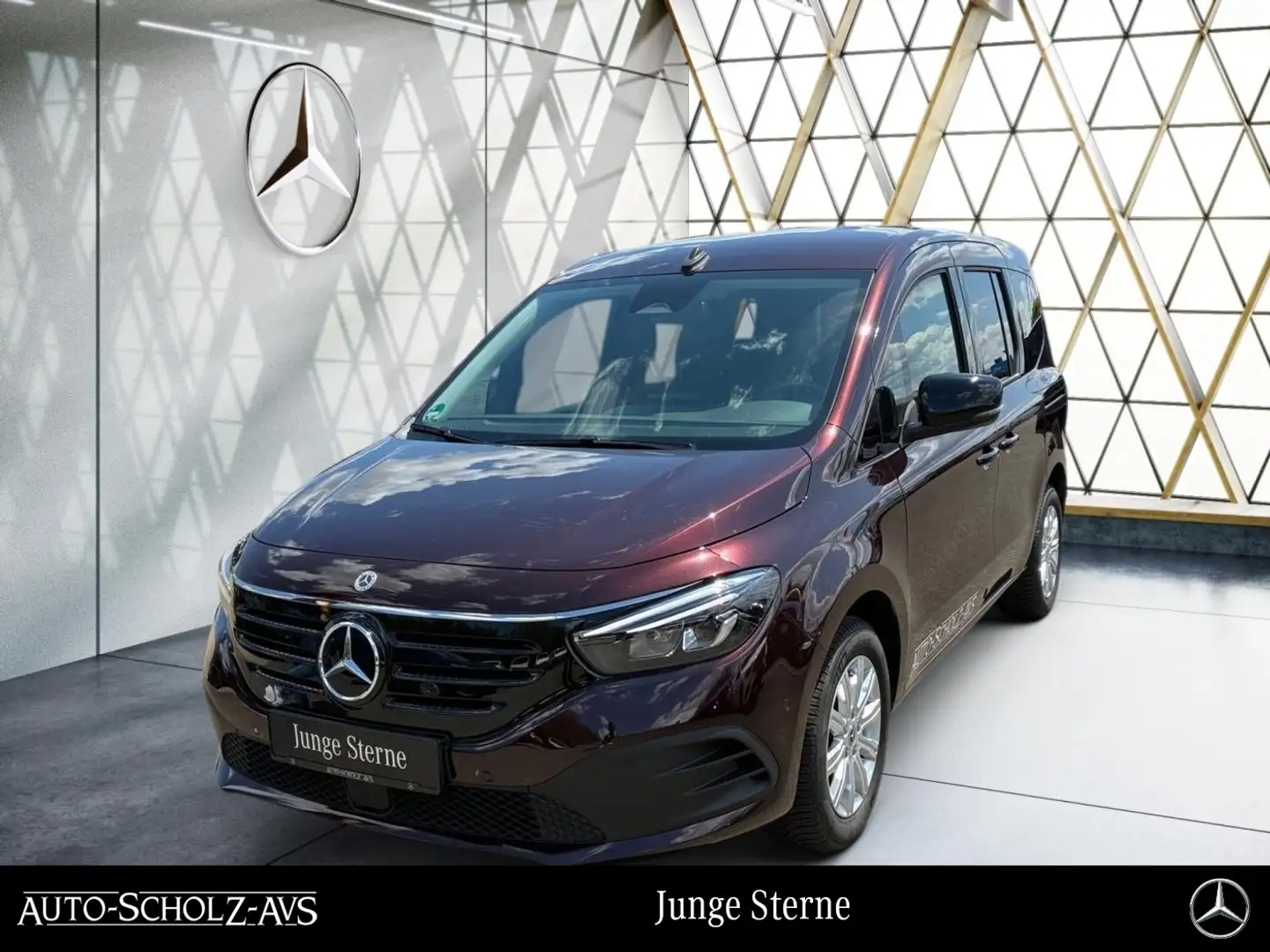 Mercedes-Benz EQT 200 Standard +MBUX+W-Paket+LED+PDC+AHK+AUT Rot - 1