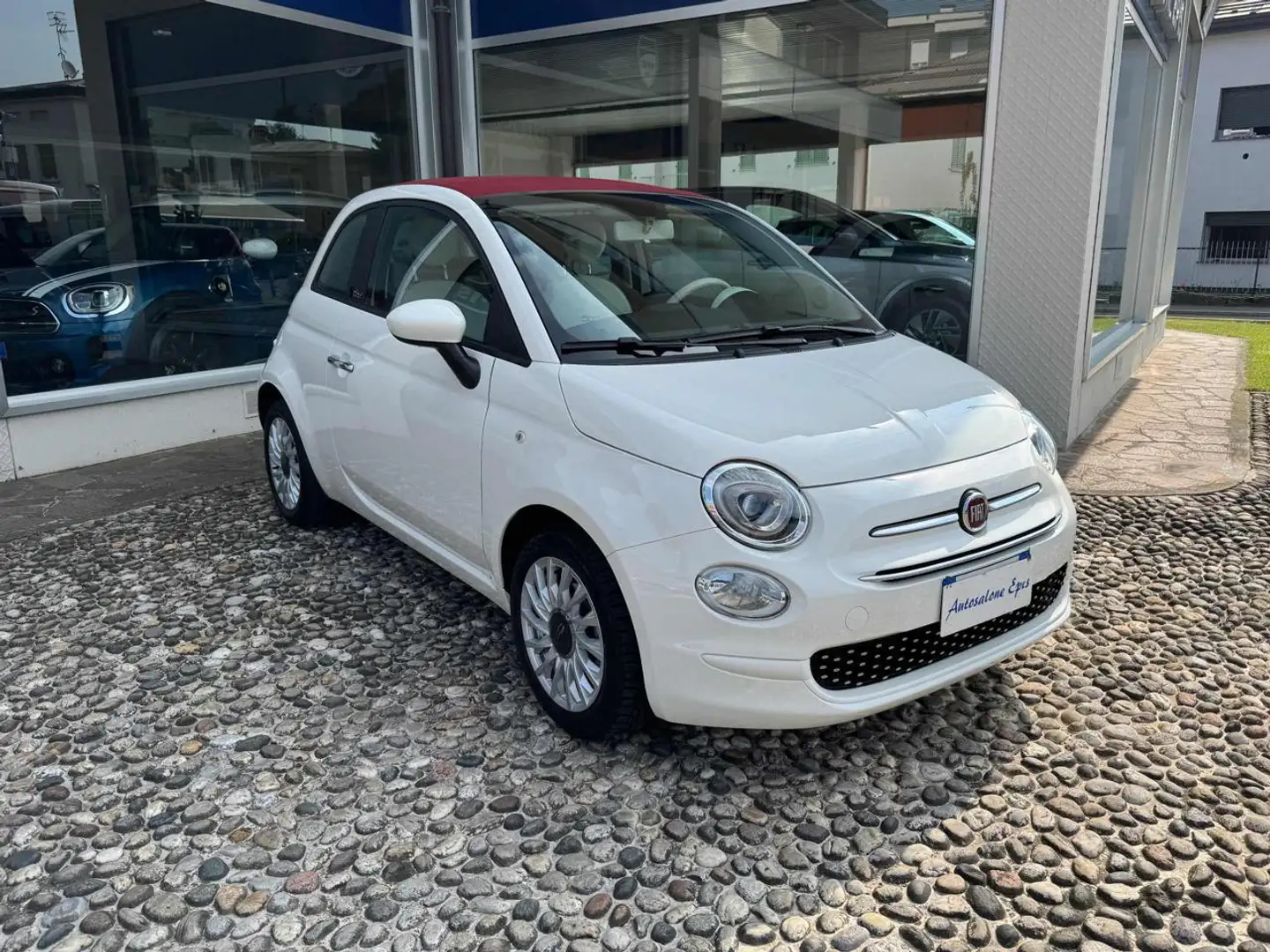 Fiat 500C 1.0 Hybrid Lounge Bianco - 1