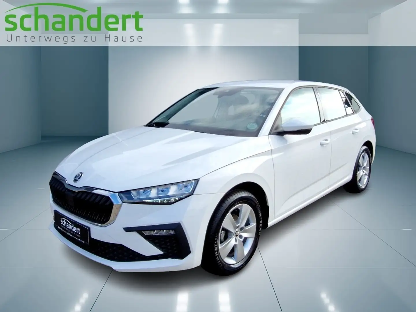 Skoda Scala 1.0 TSI Essence Klima Sitzheizung DAB PDC Weiß - 1