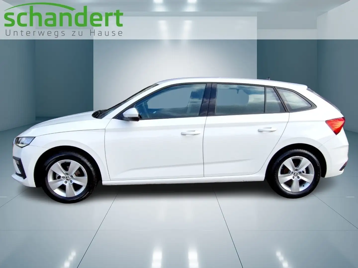 Skoda Scala 1.0 TSI Essence Klima Sitzheizung DAB PDC Weiß - 2