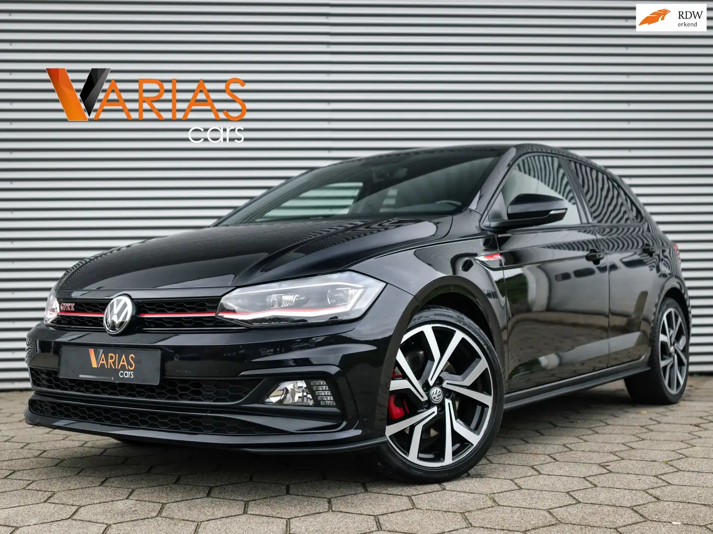 Volkswagen Polo GTI 2.0 TSI Virtual Cruise Navi CarPlay Zwart - 1