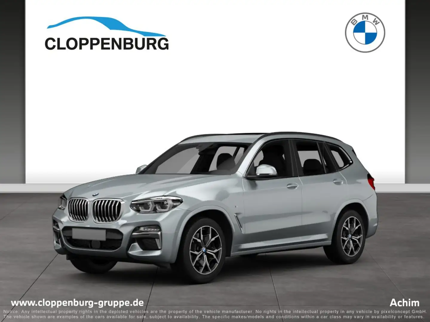 BMW X3 M 40i Head-Up HiFi LED WLAN Navi Prof. AHK Grau - 1