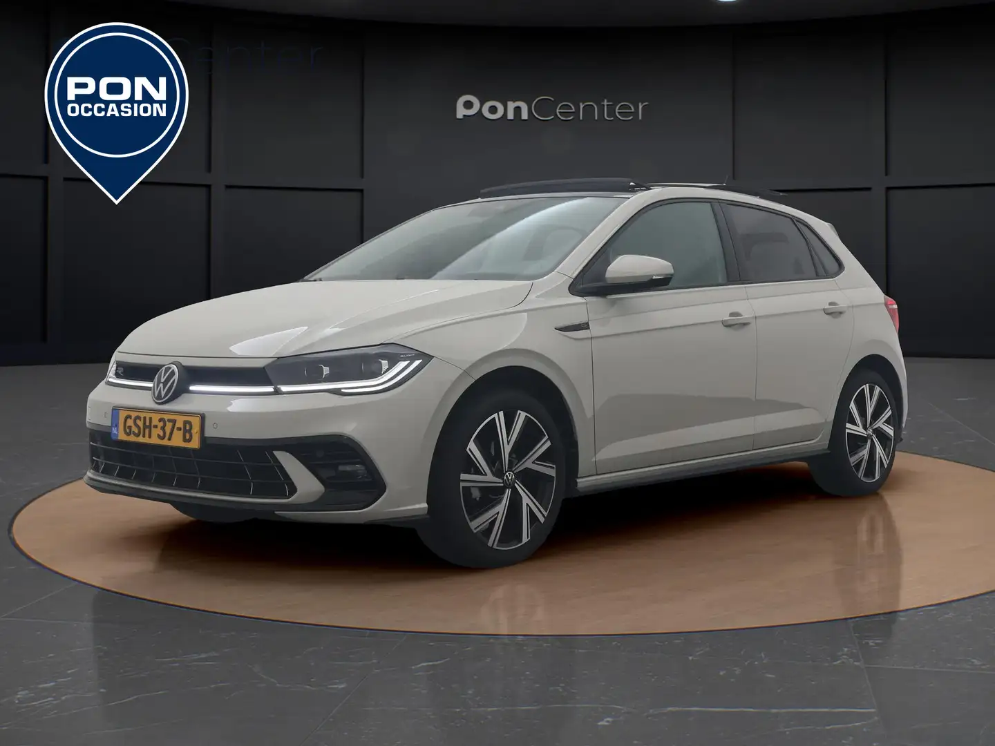 Volkswagen Polo 1.0 TSI R-Line Business | Pano dak | Keyless | Car Grijs - 1