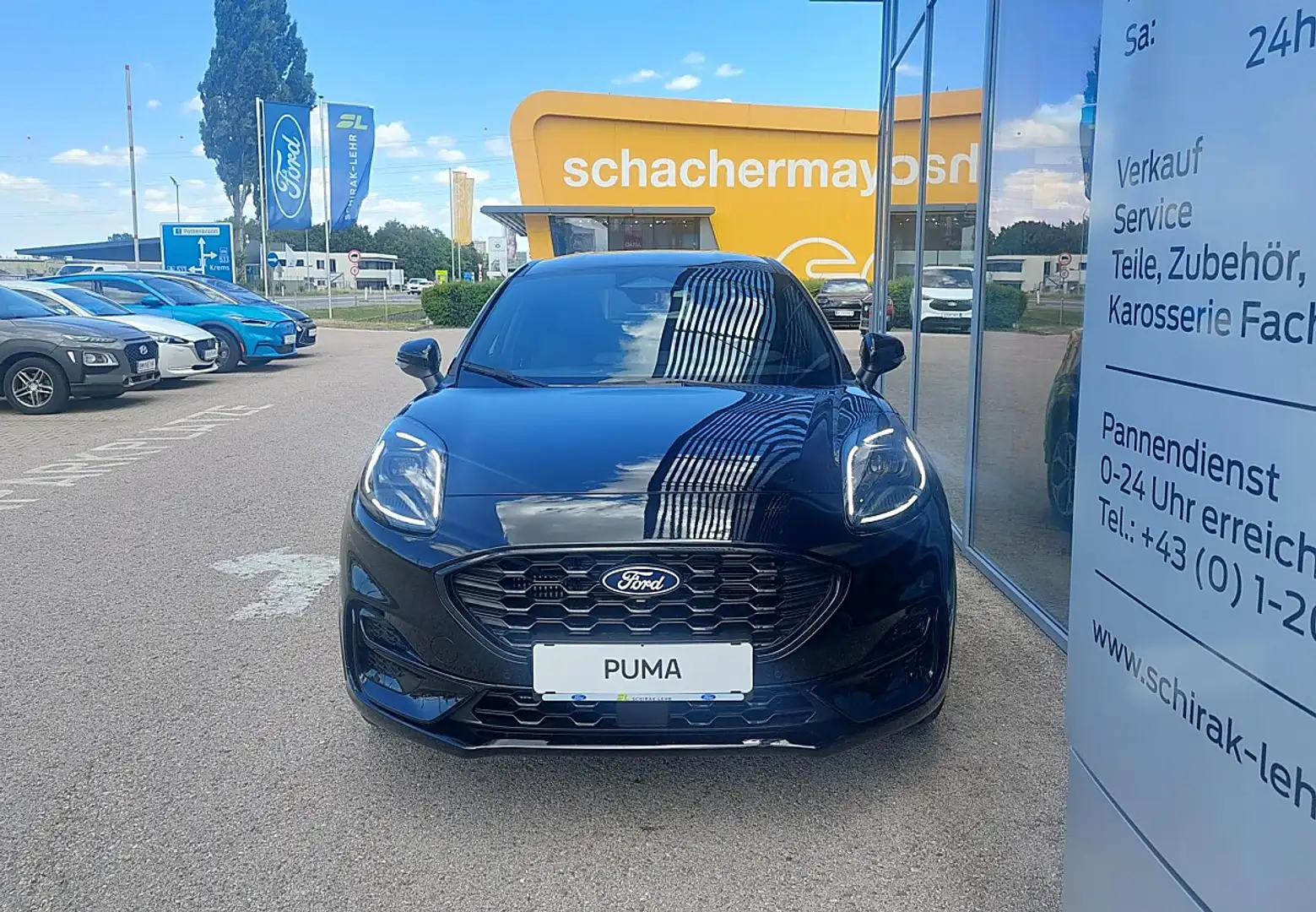 Ford Puma BLACK 1.0T 125 MHEV DC7 FWD Schwarz - 2