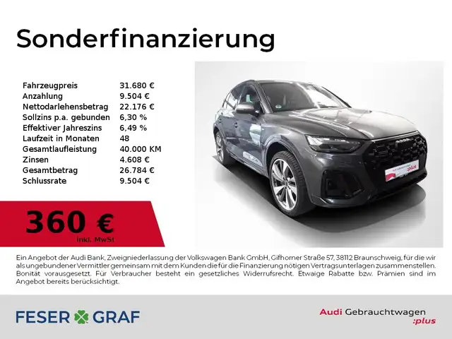 2023 Audi Q5 in Grey for sale