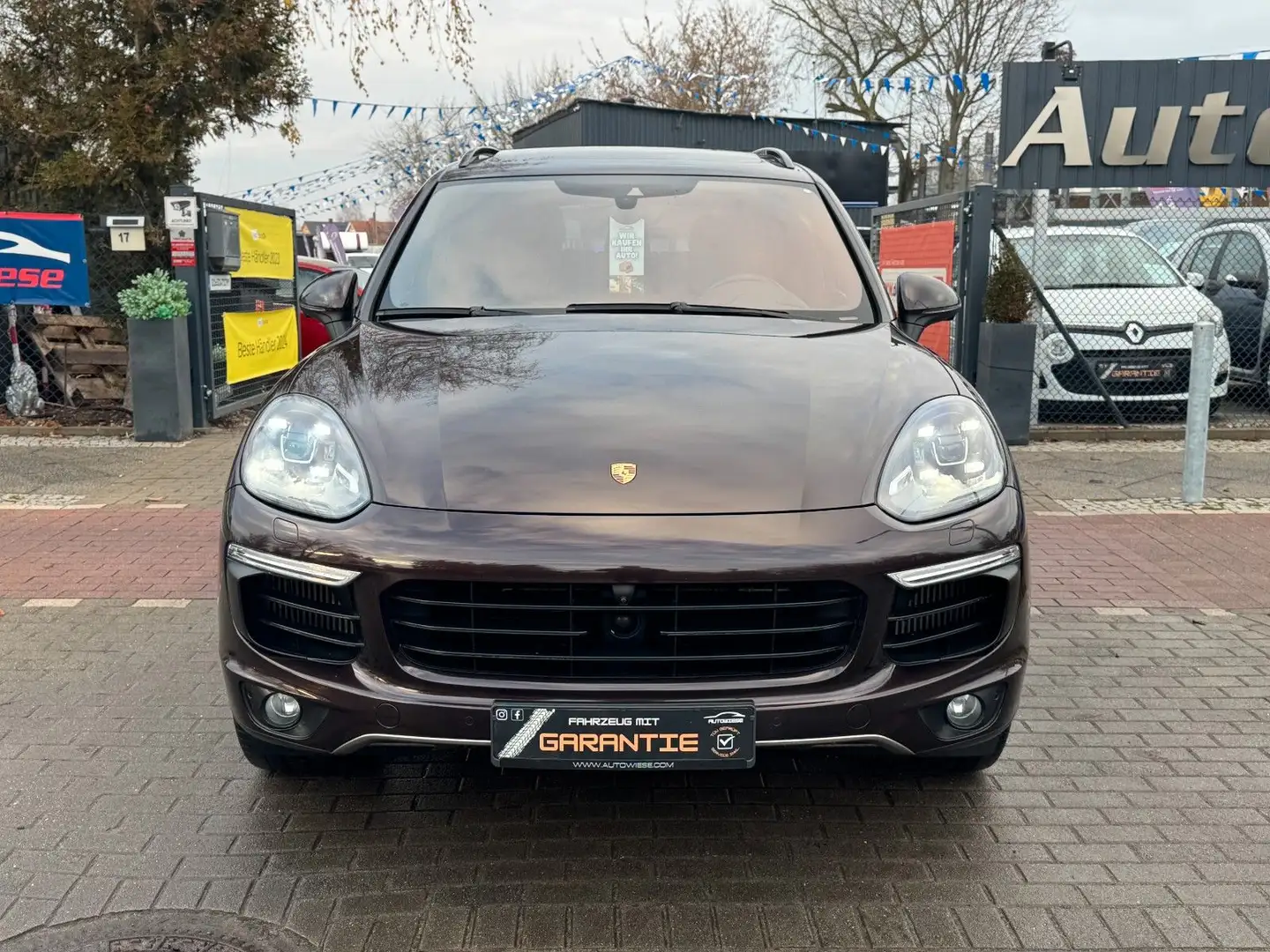 Porsche Cayenne S*Burmester*Keramik*360°*Stzhg*Pano*ACC Braun - 2