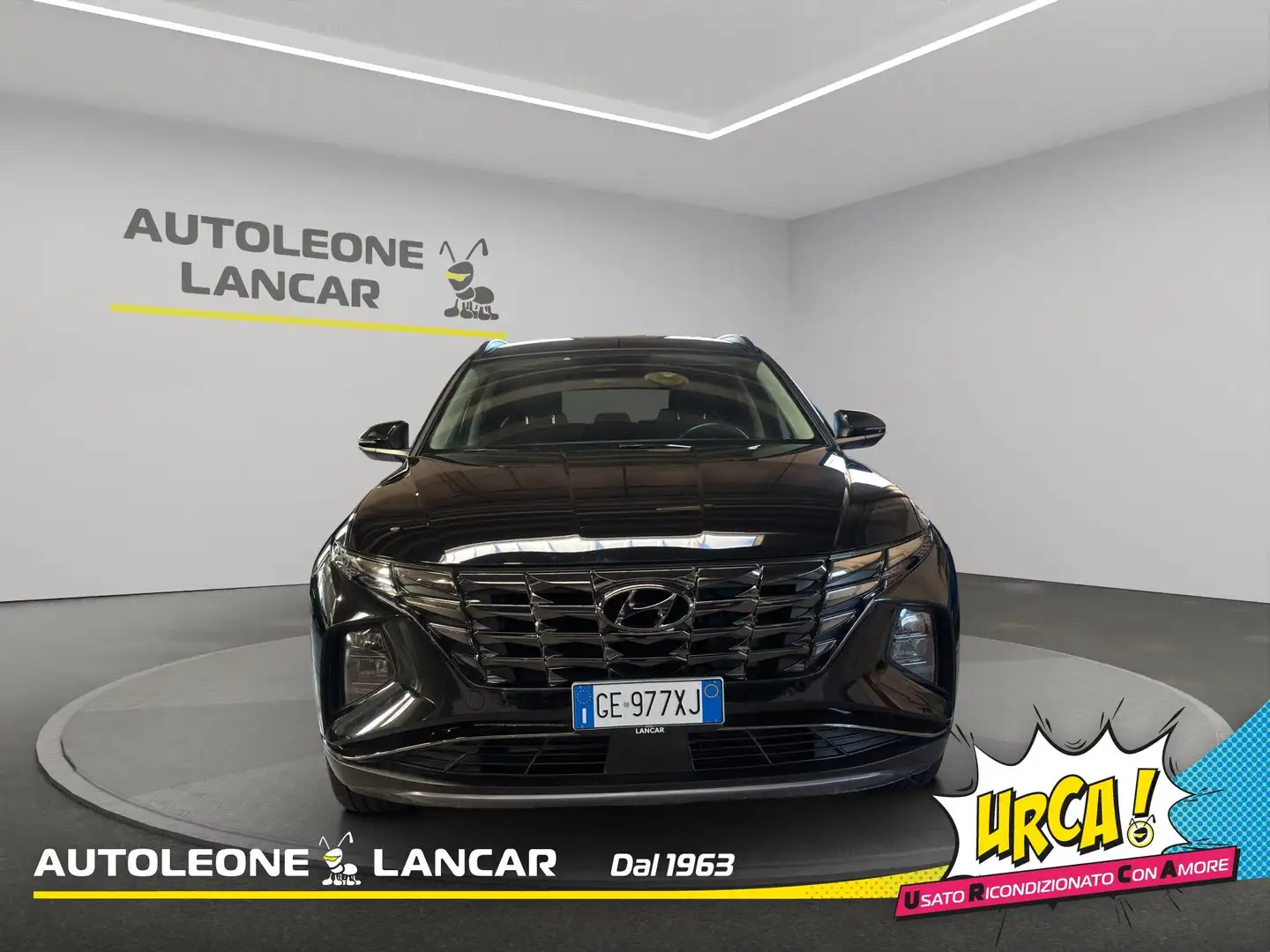 Hyundai TUCSON 1.6 HEV Exellence 2wd 230cv Automatica 1 PROPRIETA Nero - 2