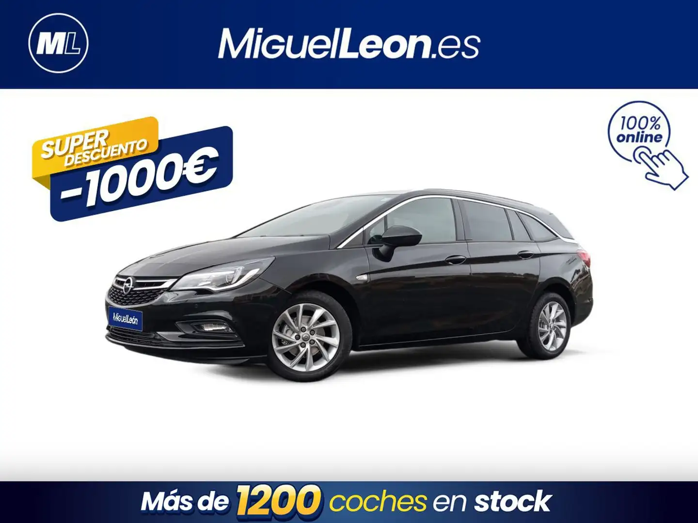 Opel Astra ST 1.4T Dynamic 125 Negro - 1