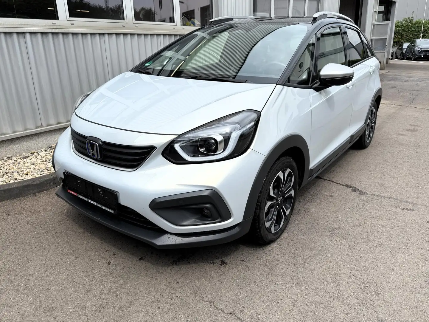 Honda Jazz 1.5 i-MMD Hybrid Crosstar Executive AHK f. Fahrrad Silber - 2