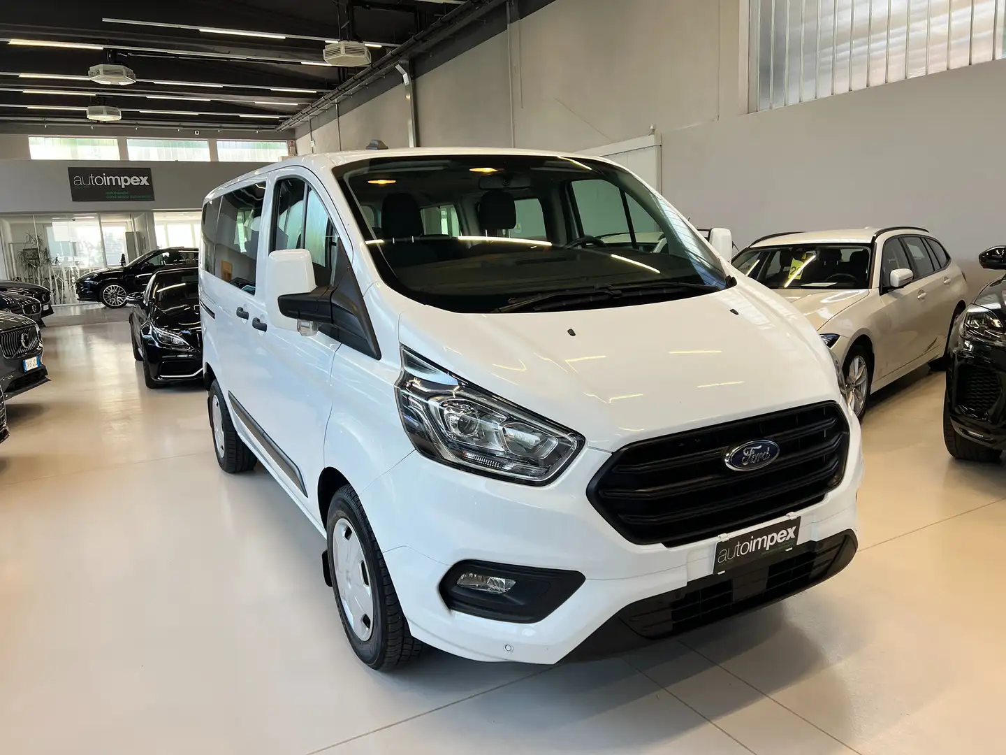 Ford Transit Custom 2.0TDCI 320 L1H1 9 POSTI 1PROPR/+IVA Blanc - 1