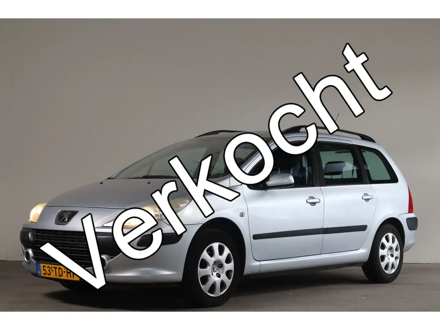 Peugeot 307 Break 1.6 HDiF XR - NL- Auto!! Grijs - 1