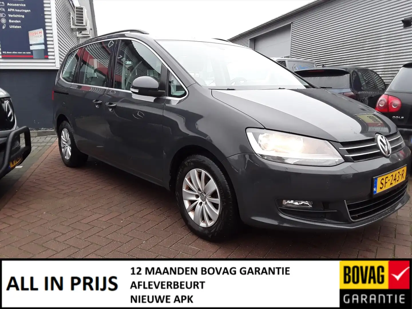 Volkswagen Sharan 1.4 TSI 150pk BlueMotion Technology 6-DSG Comfortl Grau - 1