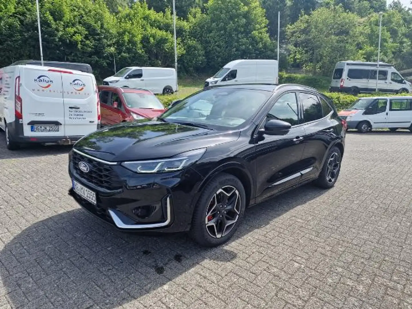 Ford Kuga Hybrid 2.5 Duratec FHEV 4x4 ST-LINE X Zwart - 1