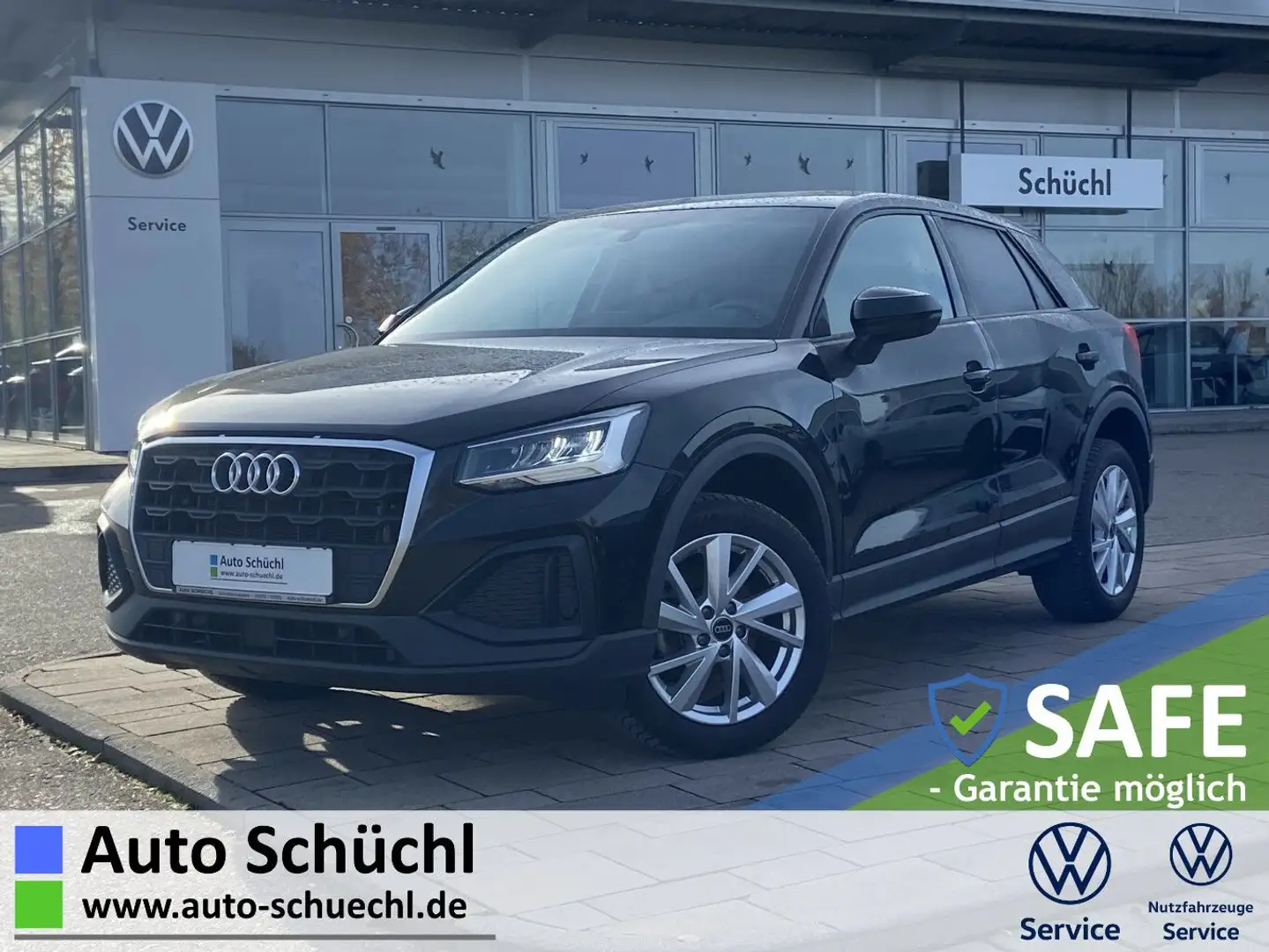 Audi Q2 35 1.5 TSI S-TRONIC NAVI+LED+KAMERA+SHZ+PDC+D Schwarz - 1