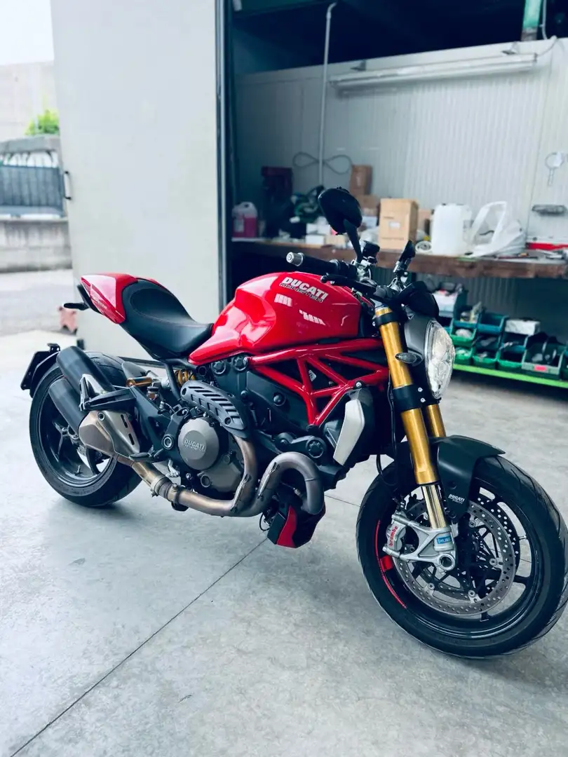 Ducati Monster 1200 S Piros - 1