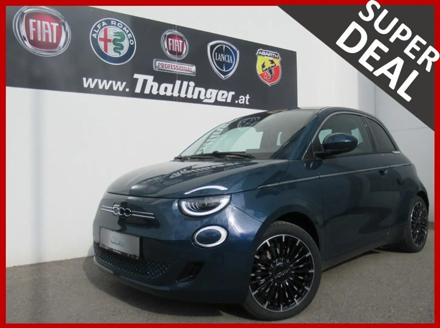 Fiat 500 e La Prima **TOP VERSION** Grün - 1
