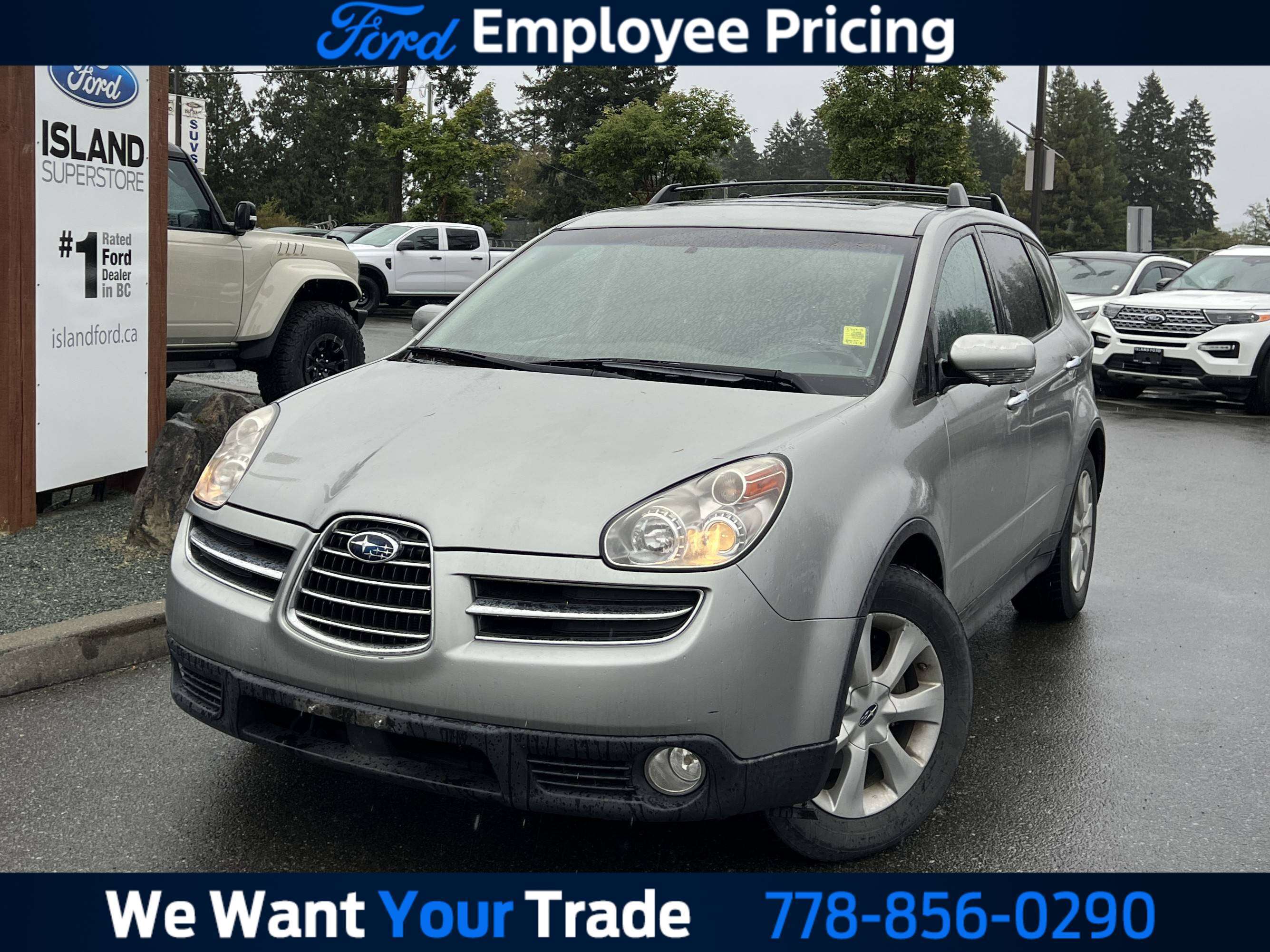 Silver 2006 Subaru B9 Tribeca SUV / Crossover Automatic