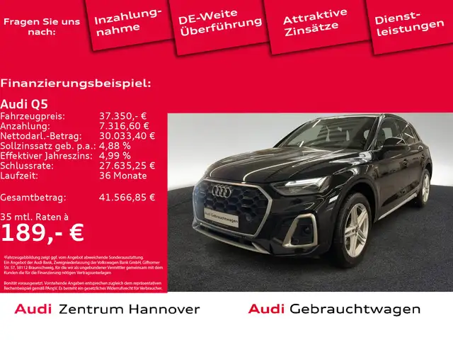 Audi Q5 40 TDI quattro S line Kamera Navi AHK