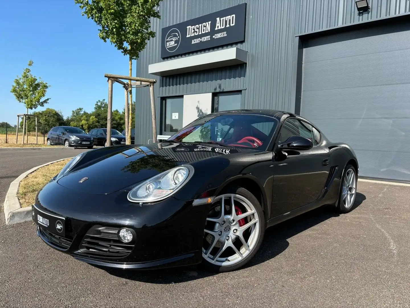 Porsche Cayman S 987 PHASE 2 3.4 PDK PACK CHRONO - ENTRETIEN FULL Zwart - 1