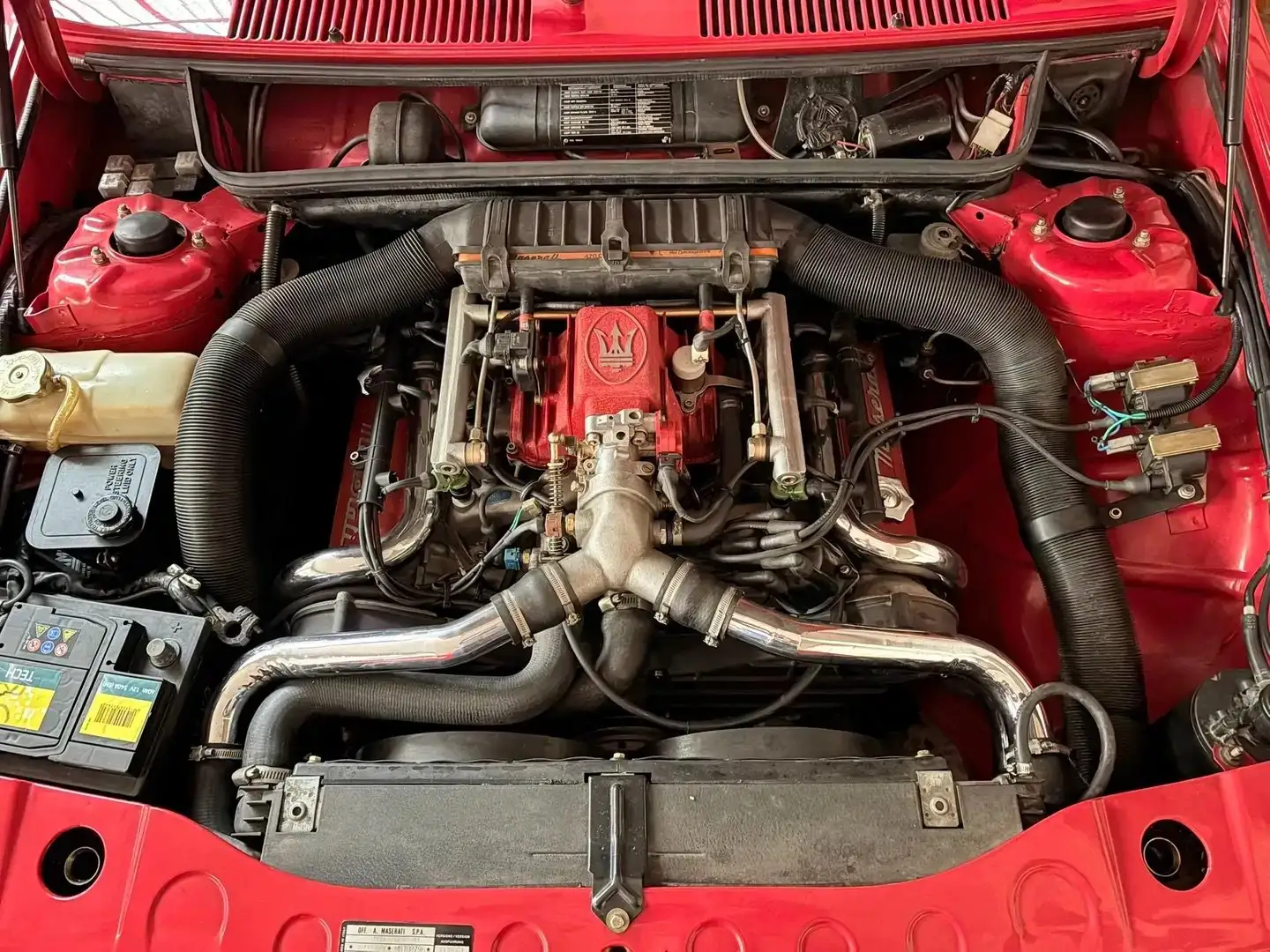 Maserati Biturbo Spider Iniezione - solo 5222km da nuova!! Rojo - 2