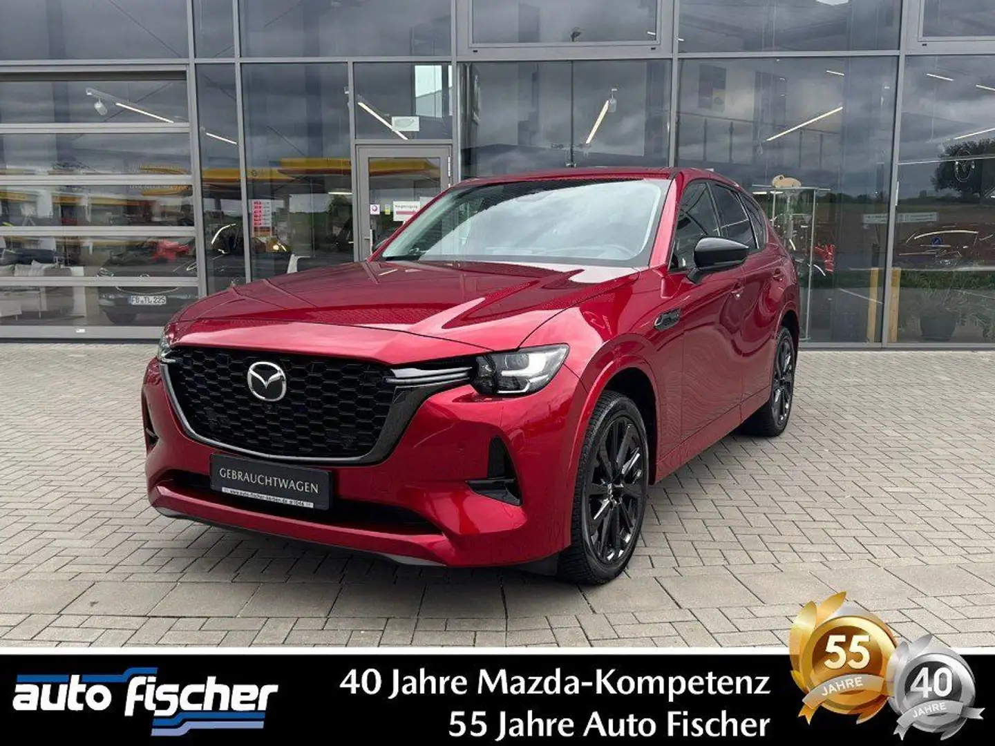 Mazda CX-60 PHEV 2.5 (327PS) AWD Autom. Homura Con-P. Rood - 1