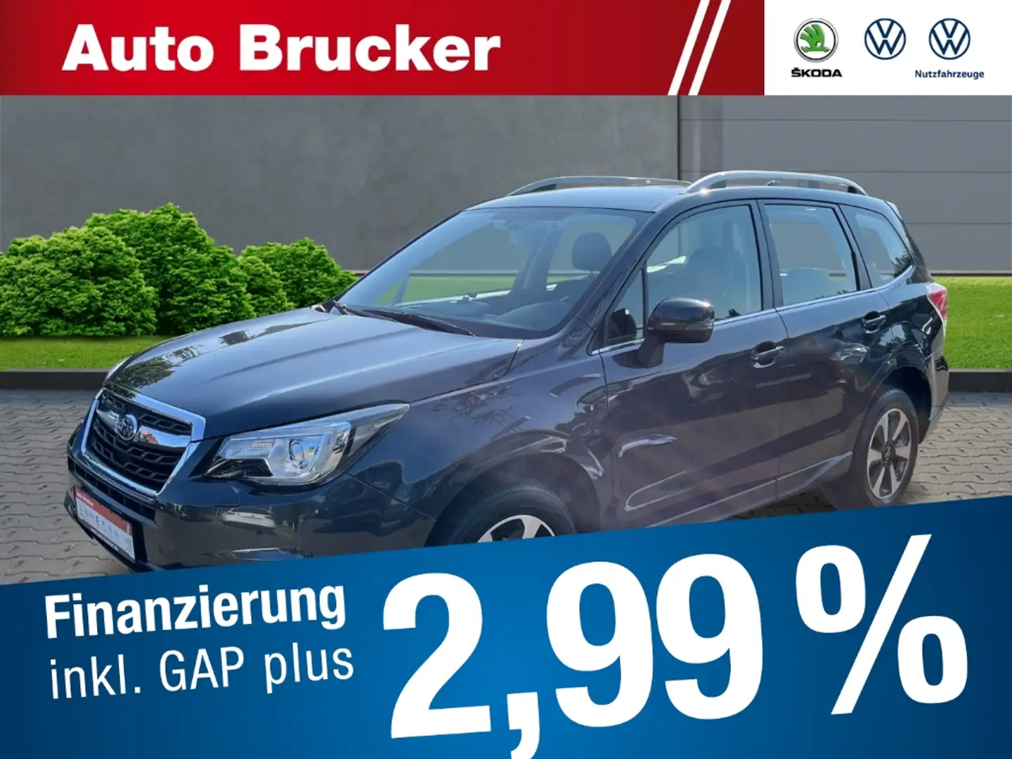 Subaru Forester Comfort 2.0i Allrad+Automatik+LED+2-Zonen-Klima+Me Сірий - 1