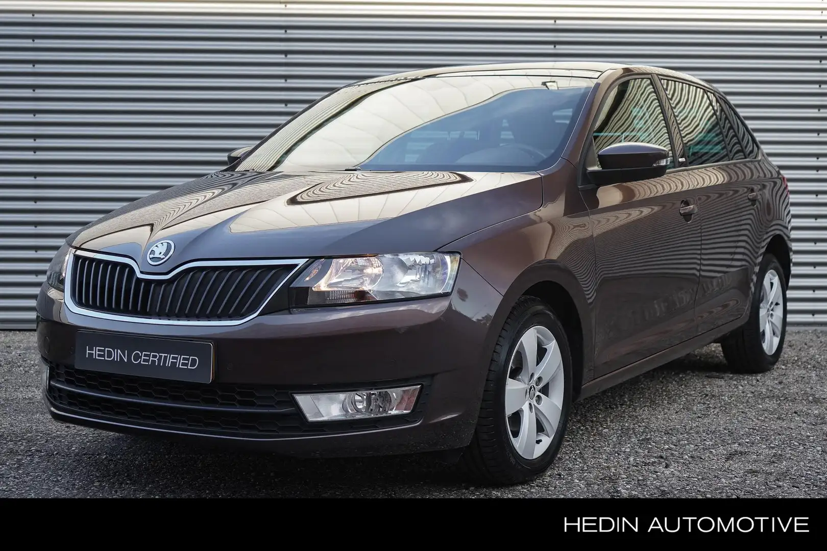 Skoda Rapid/Spaceback 1.2 TSI Greentech JOY Automaat / Nederlandse Auto Brun - 1