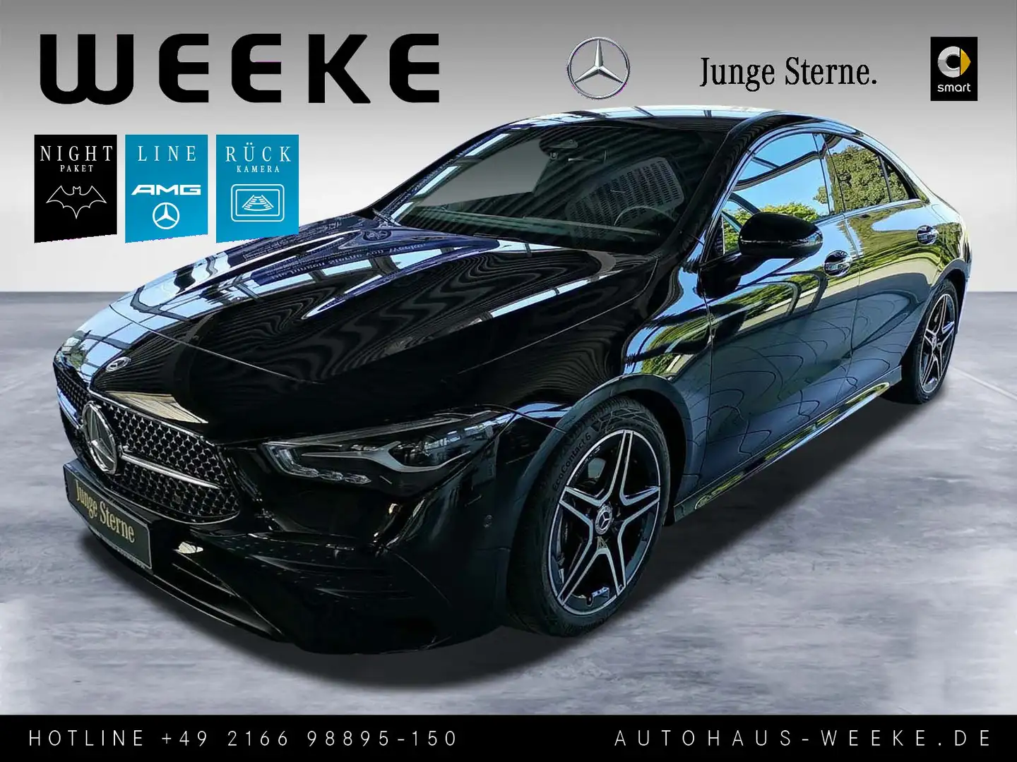 Mercedes-Benz CLA 180 Coupé AMG ADVANCED PLUS+NIGHT+STANDHEIZ+ Noir - 1