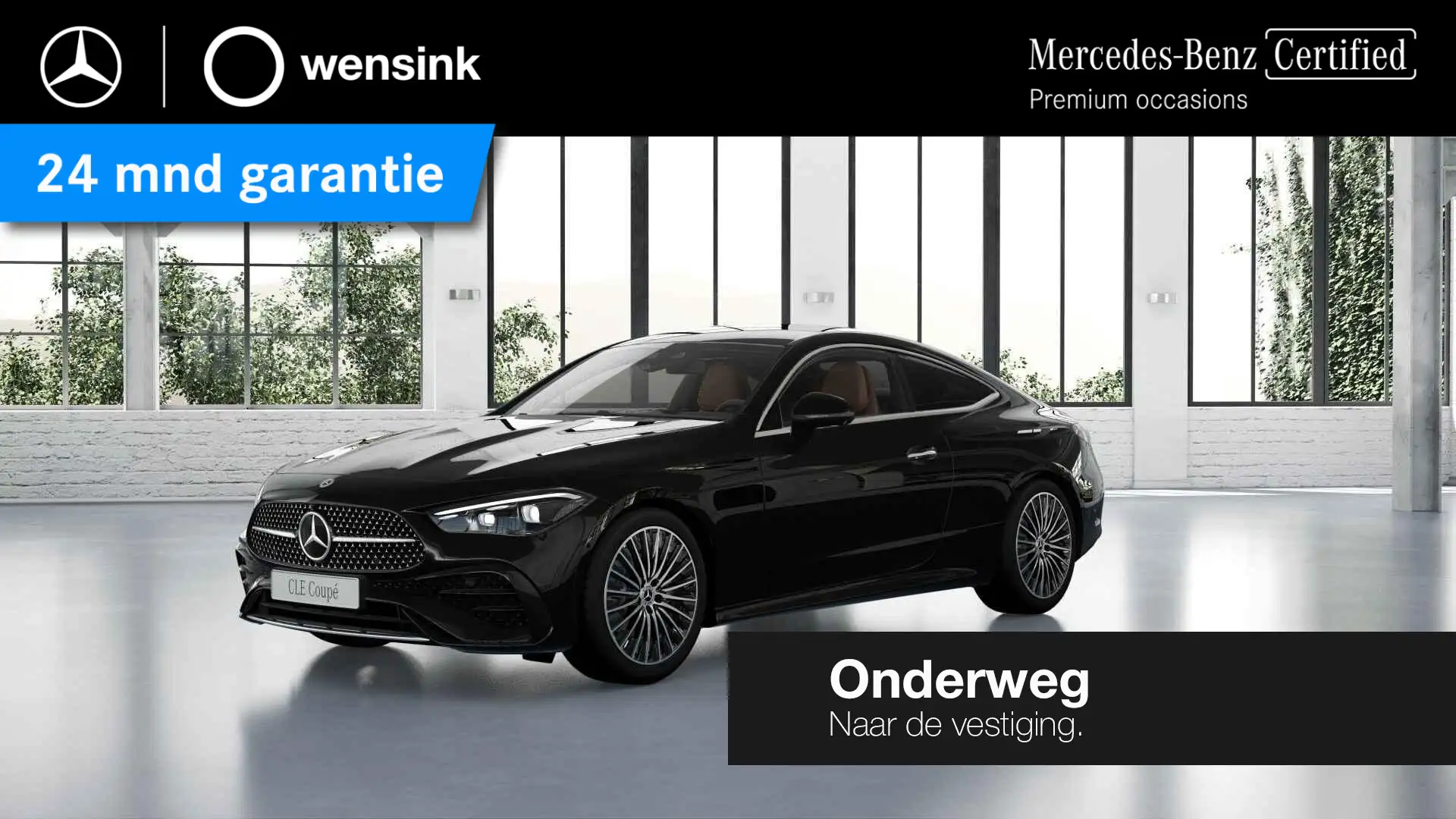 Mercedes-Benz CLE 200 Coupé AMG Line | Nappalederen bekleding | Multispa Noir - 1