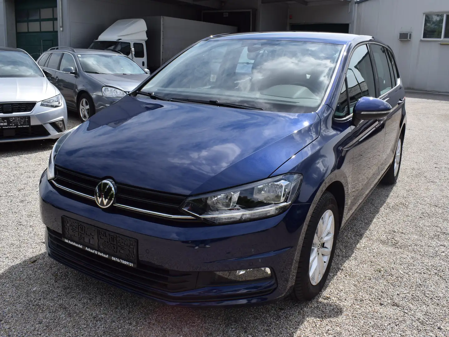 Volkswagen Touran Comfortline 2,0 TDI Blauw - 1