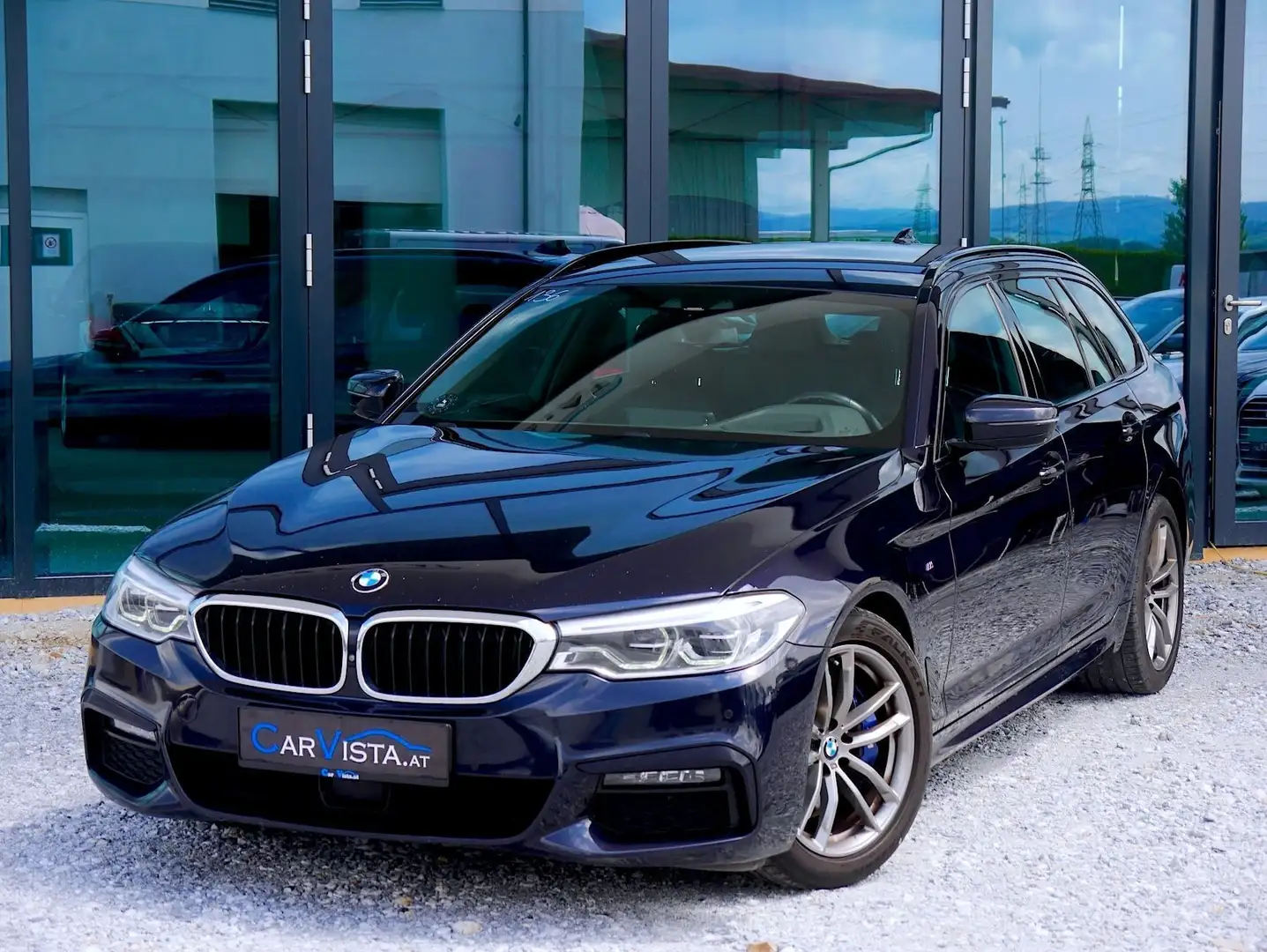 BMW 525 d Touring Aut. *M-Sport* Fekete - 2