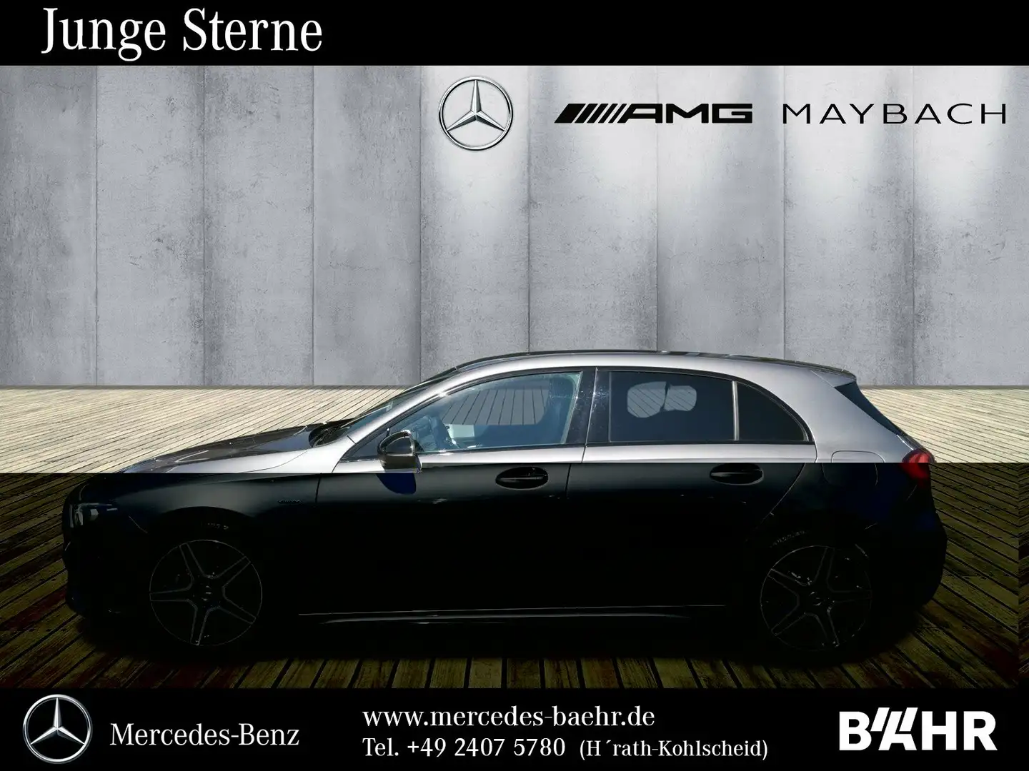 Mercedes-Benz A 180 A 180 AMG+Night/MBUX-Navi/LED/Parktr.+RFK/LMR18" Grigio - 2