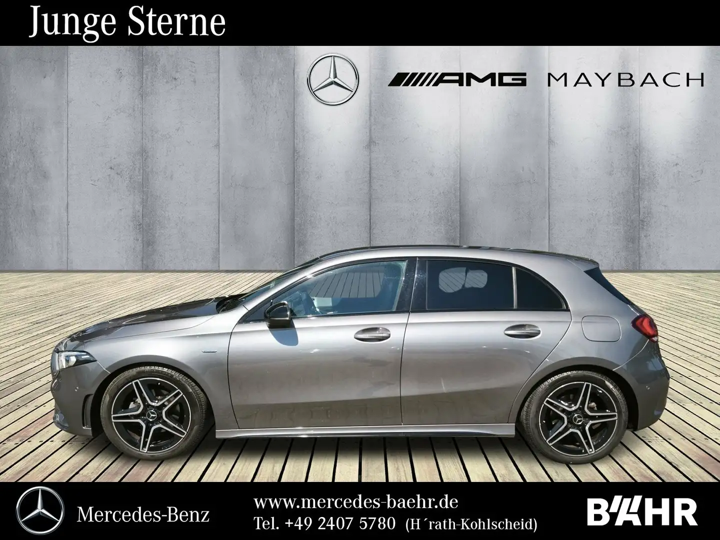 Mercedes-Benz A 180 A 180 AMG+Night/MBUX-Navi/LED/Parktr.+RFK/LMR18" Gris - 2