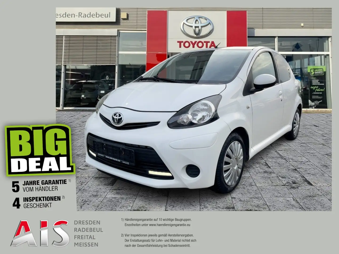 Toyota Aygo 1.0 Connect Bluetooth*Klima Bianco - 1