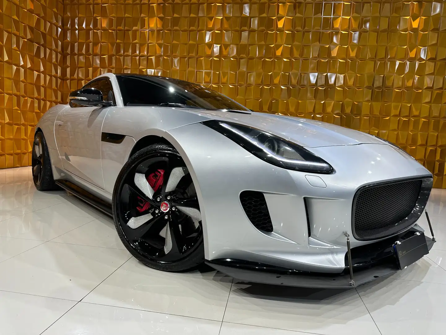 Jaguar F-Type Coupe 3.0 V6 auto E6, scarico maggiorato Grigio - 1