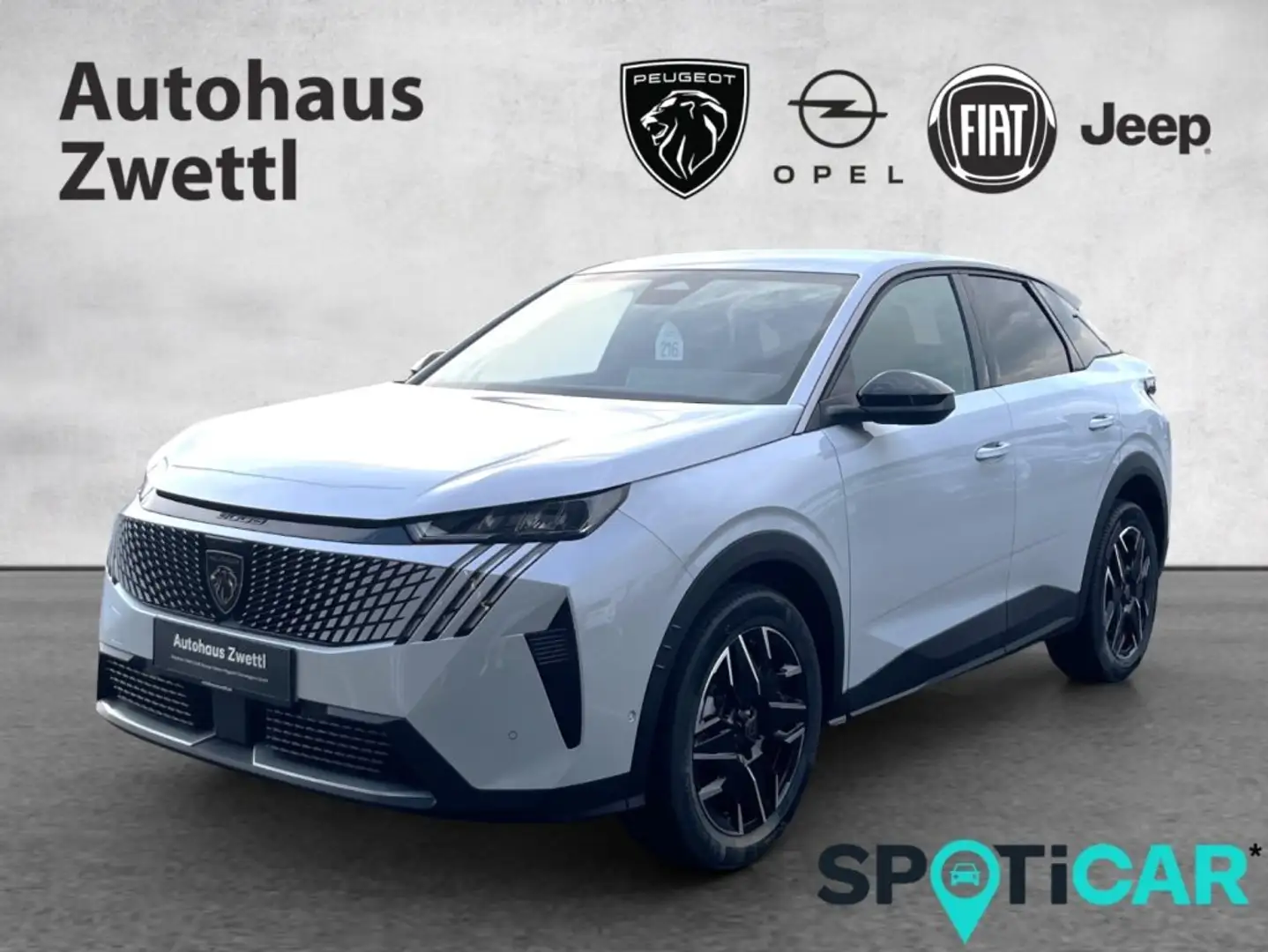 Peugeot 3008 Allure MHEV 145 e-DCS6 Weiß - 1