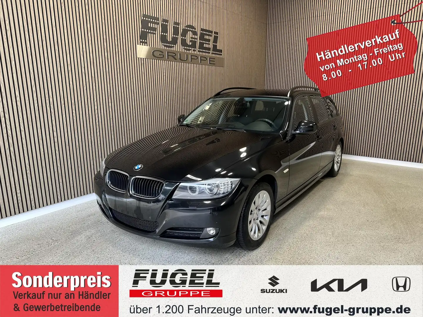 BMW 318 d Touring Xenon|SHZ|PDC|Navi|HU/AU 06/2027 Schwarz - 1