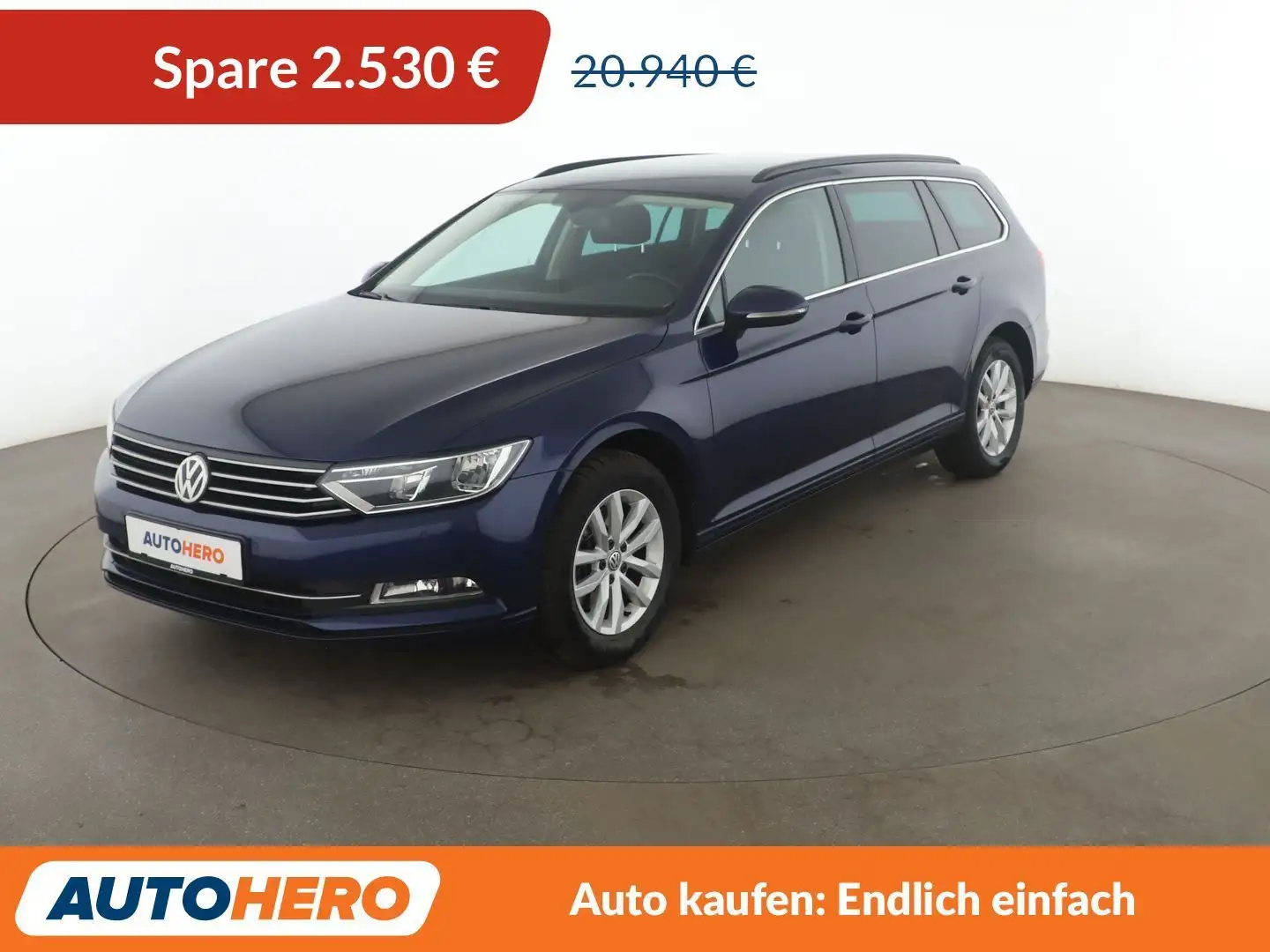 Volkswagen Passat 2.0 TDI Comfortline BlueMotion *PDC*SHZ* Blau - 1