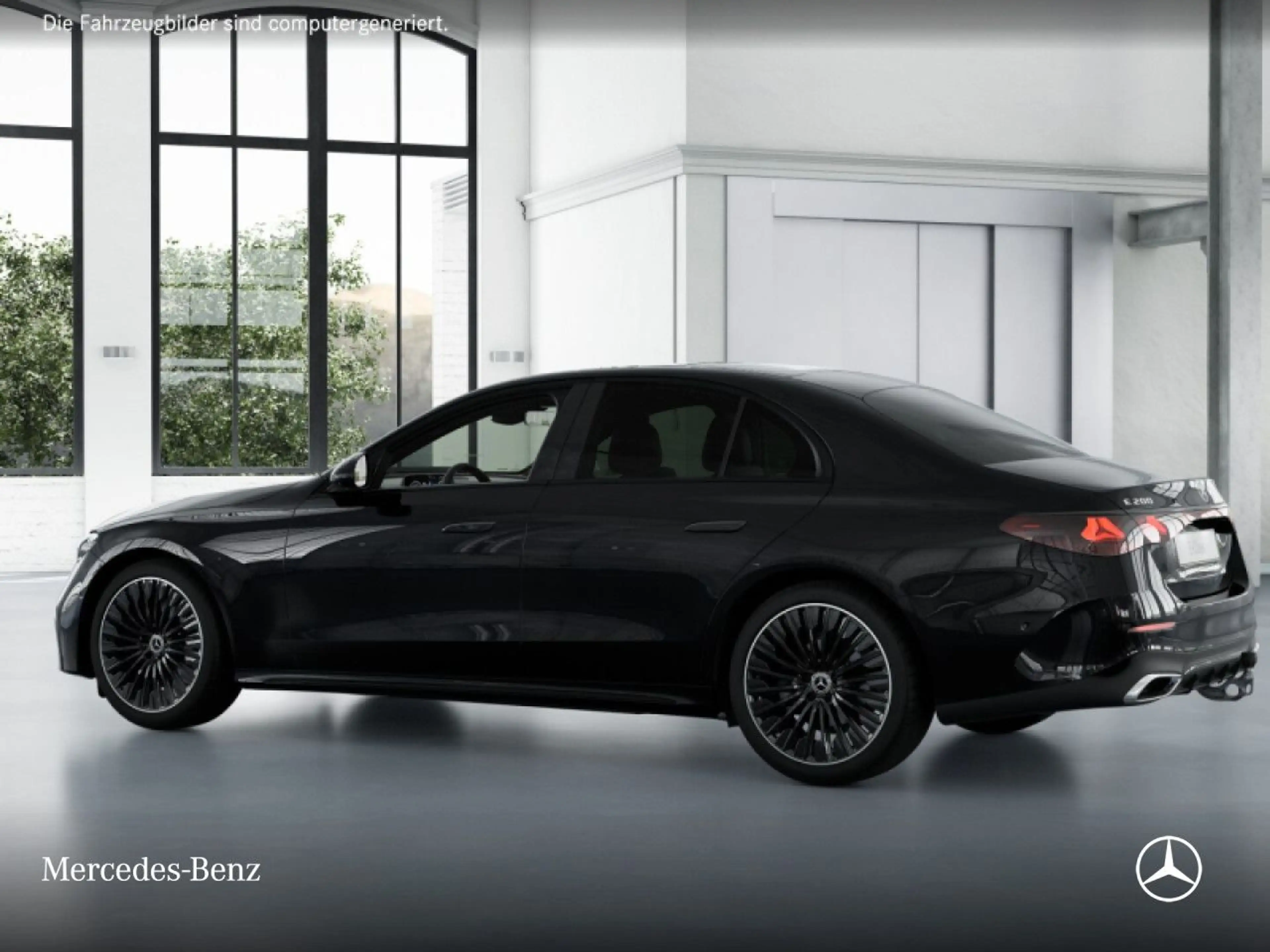 Mercedes-Benz E 200 AMG Fahrass 360° Pano Navi Premium Distr. 9G — photo 14