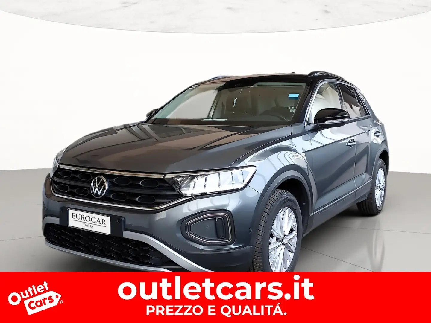 Volkswagen T-Roc 1.0 tsi life 110cv Grigio - 1