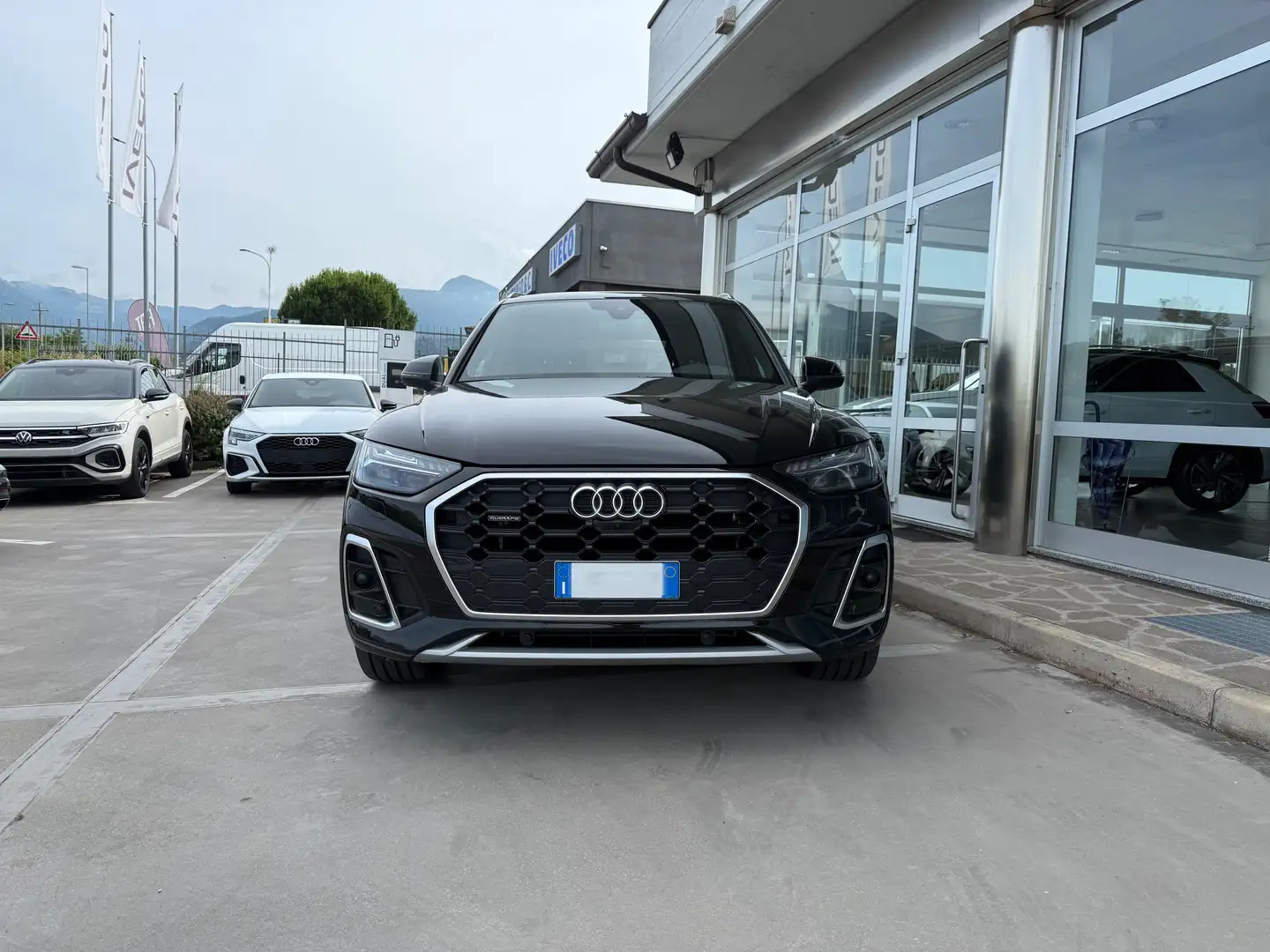 Audi Q5 Q5 40 2.0 tdi mhev S line Plus quattro s-tronic Nero - 2
