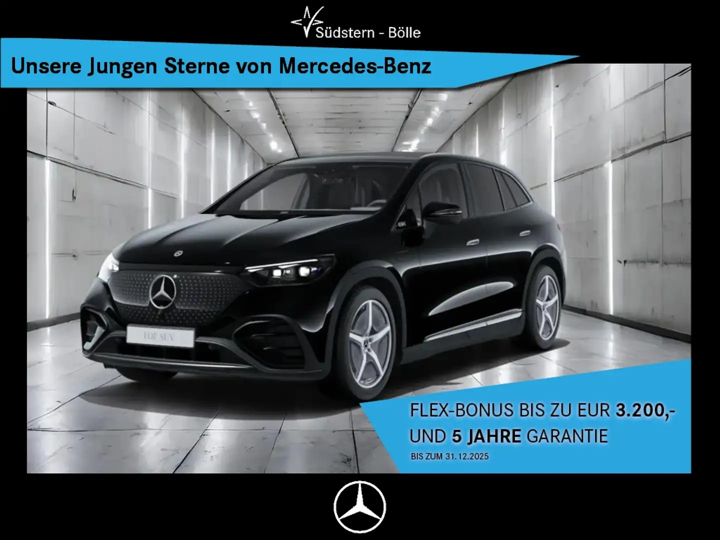 Mercedes-Benz EQE SUV EQE 300 SUV +AMG+DISTRO+AMBIENTE+MEMORY+360°KAM Noir - 1