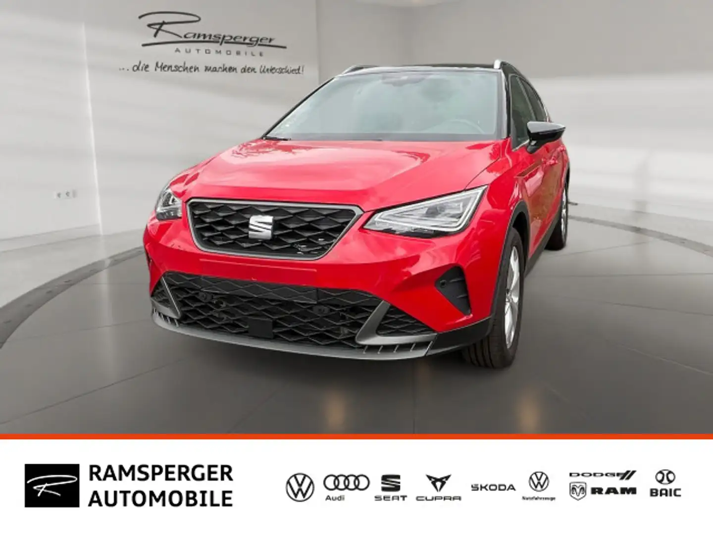 SEAT Arona FR 1.0 TSI LED/Assist/DAB/Kamera/uvm. Rot - 1