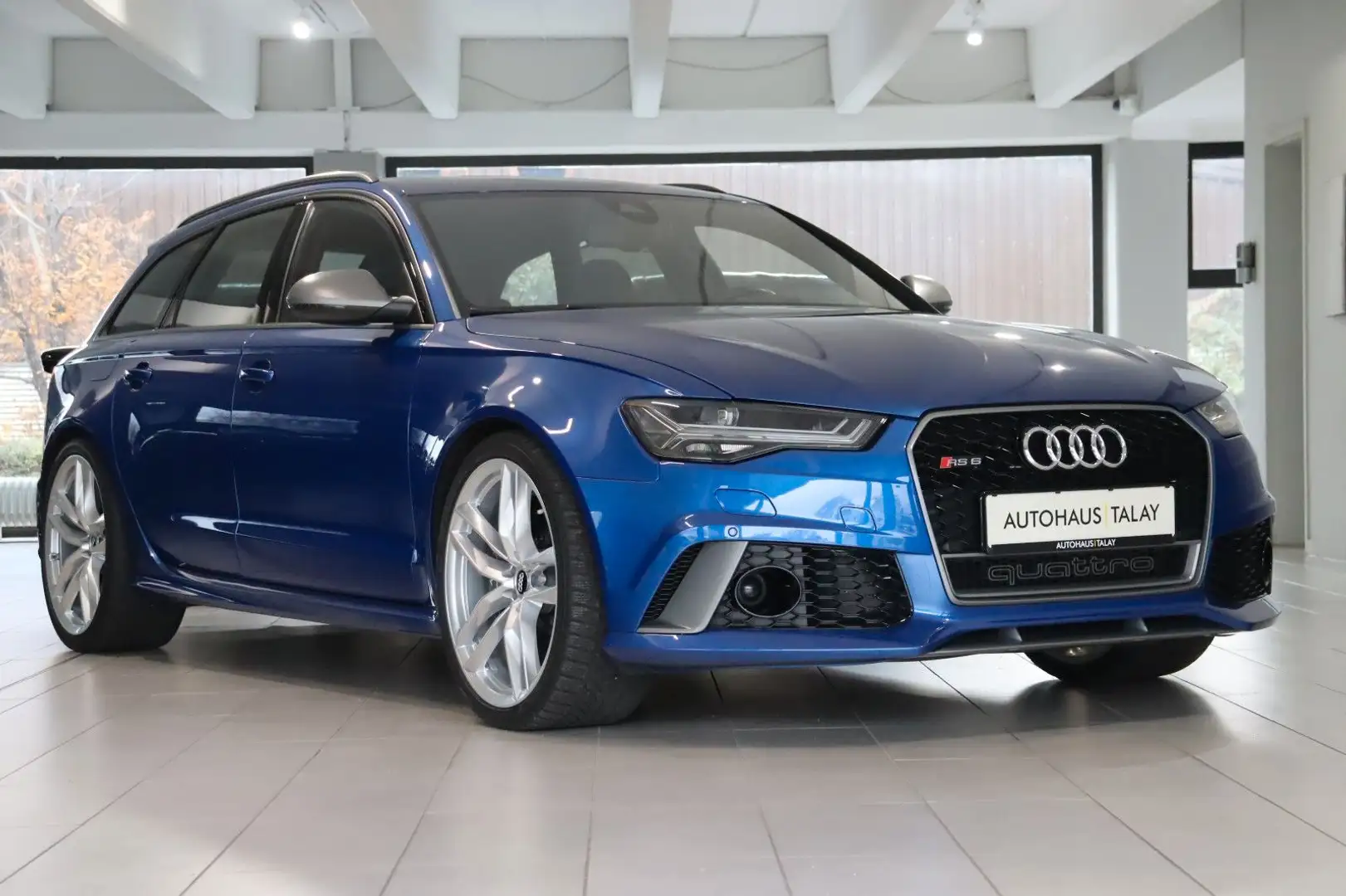 Audi RS6 4.0 TFSI. performance B&O*Dyn.*Carbon*HUD Bleu - 2