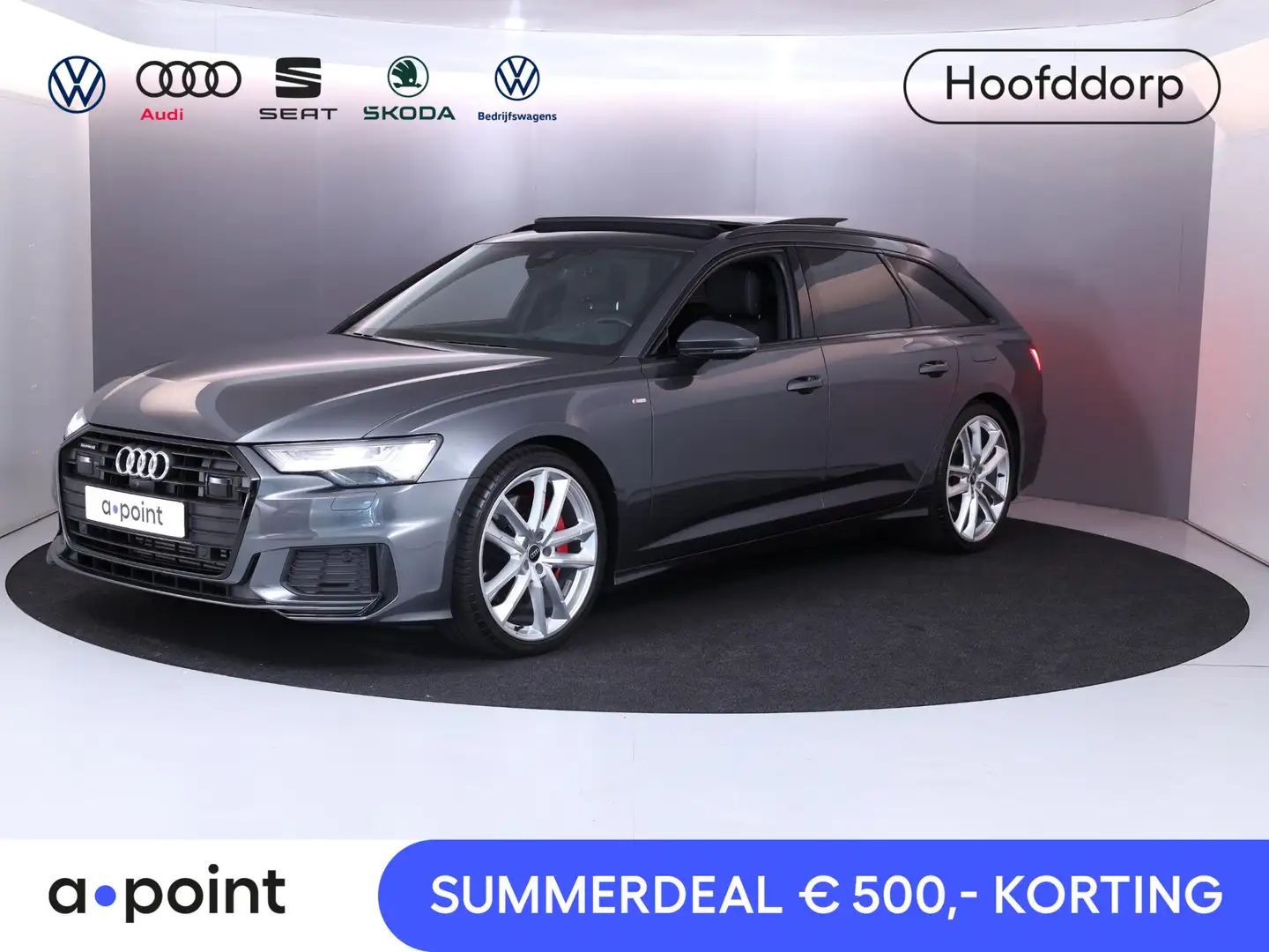 Audi A6 Avant 55 TFSI e quattro Pro Line S Competition 367 Grijs - 1