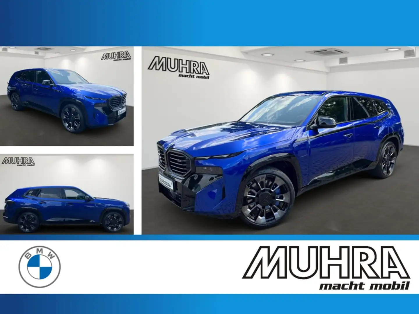 BMW XM 50e Sport 23" Autobahnas. AHK DA Prof PA+ B&W Niebieski - 1