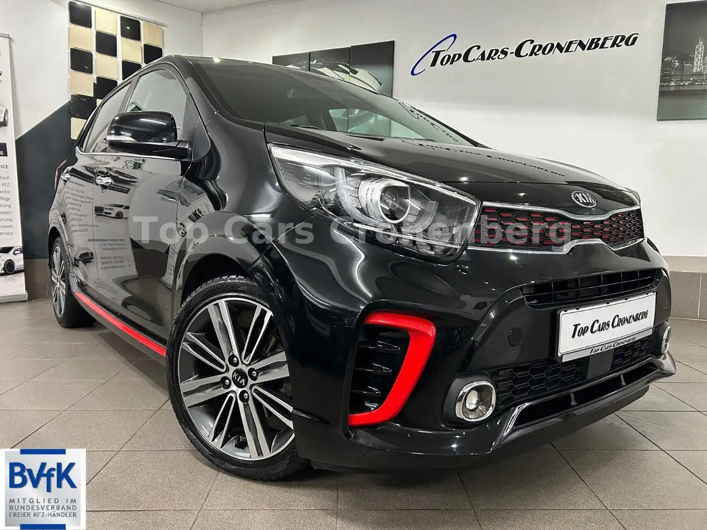 Kia Picanto 1.2 GT-Line*Auotmatik*Leder*Kamera*Navi* Schwarz - 1